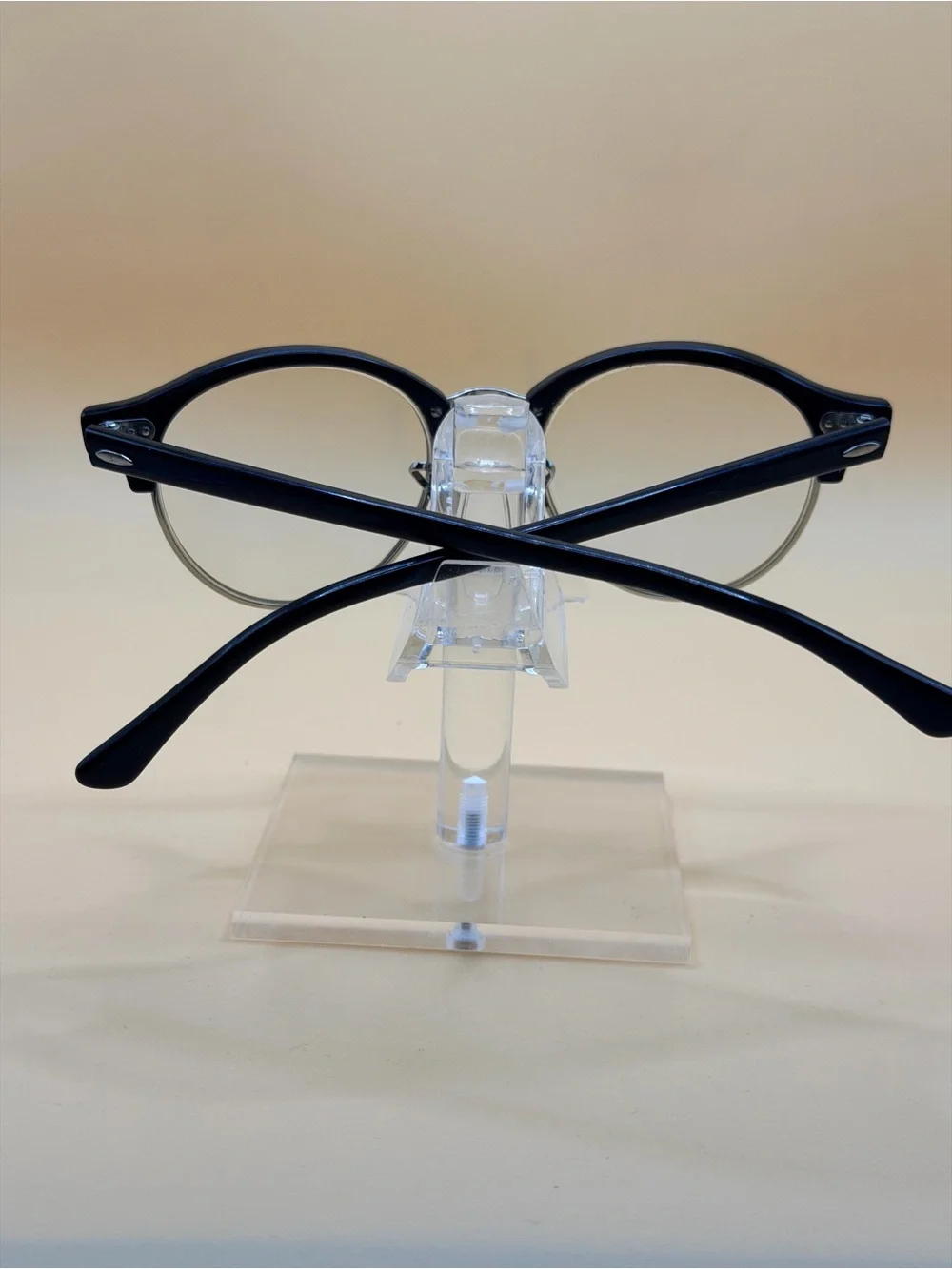Black Round RayBan Eyeglass frame